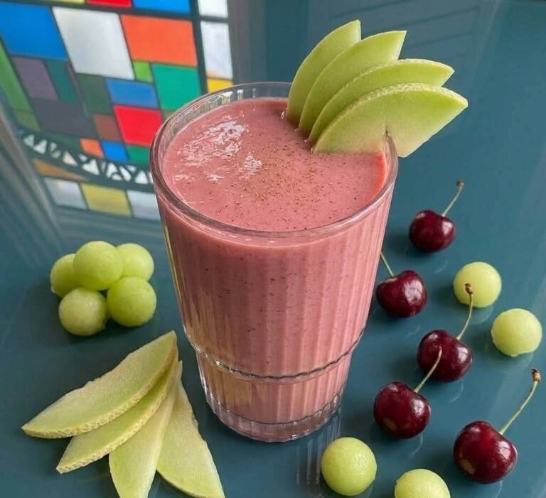 Batido de Cereza y Melón