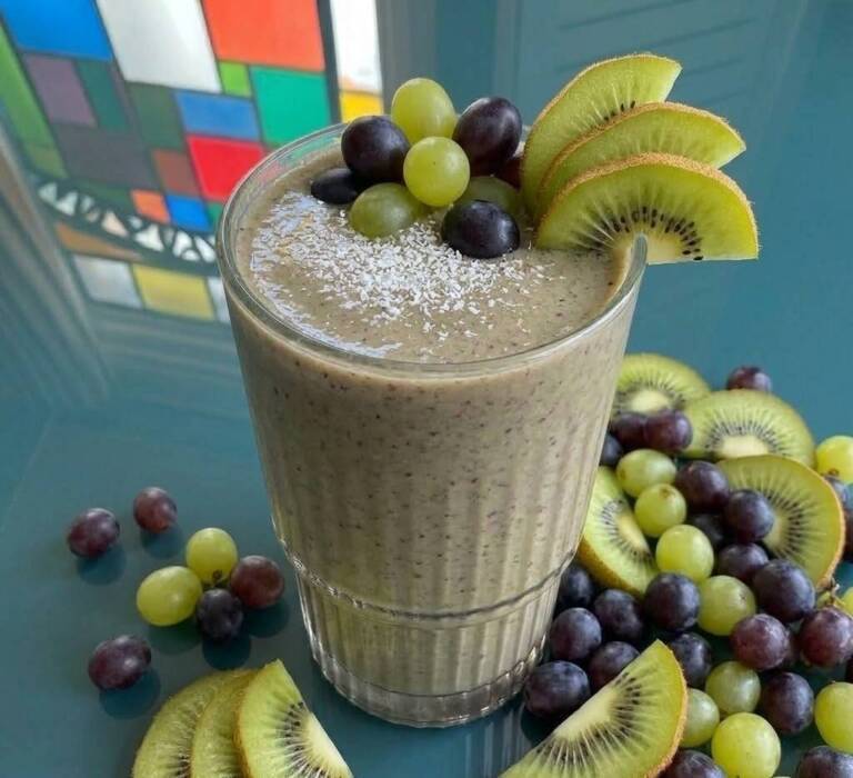 Batido de Uva y Kiwi