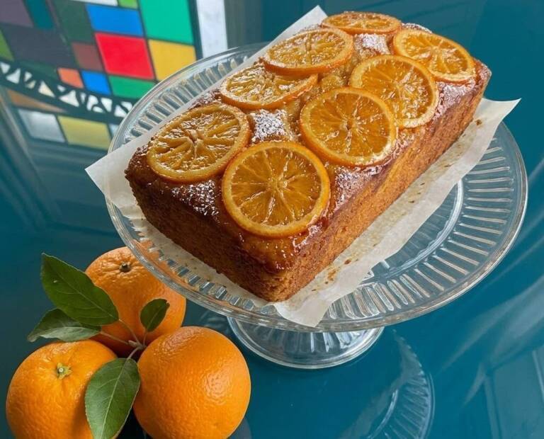 Bizcocho de Naranja Jugoso