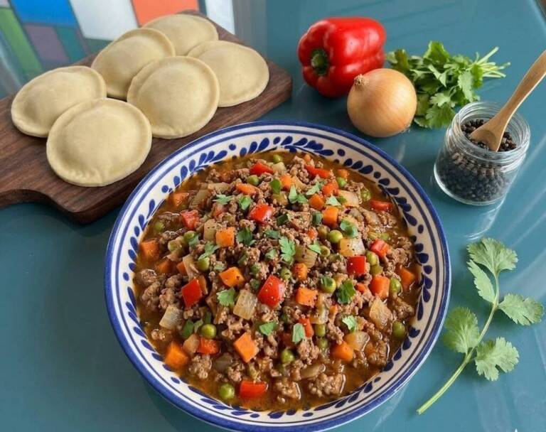 Carne Picada con Verduras