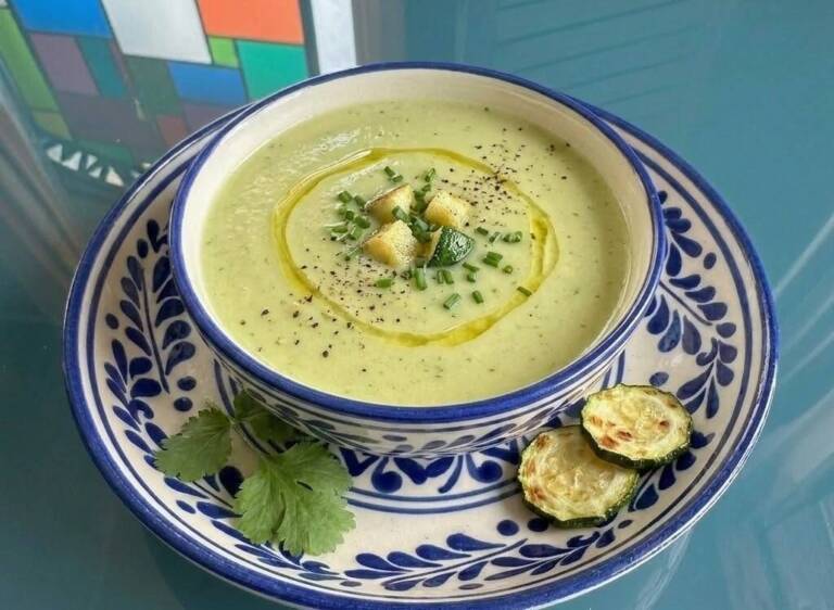 Crema de Calabacín ligera