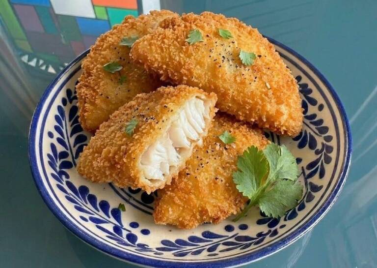 Filetes de Pescado Empanizados Crujientes