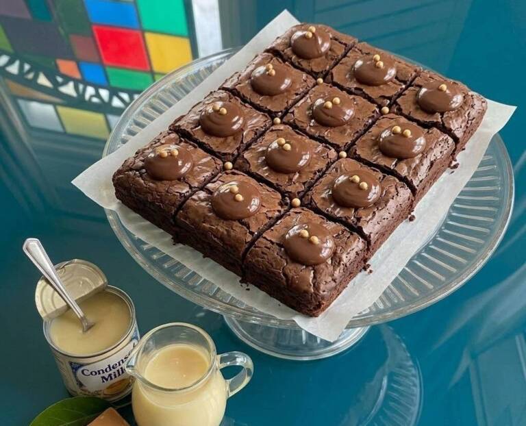 Brownie Casero de chocolate