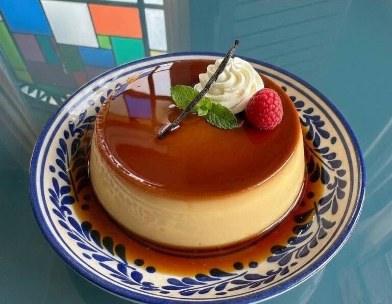 Flan de Vainilla Casero liso y ultra cremoso